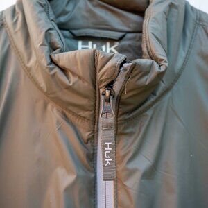 Huk Men's Waypoint Insulated Fishing Jacket (Moss) - XL